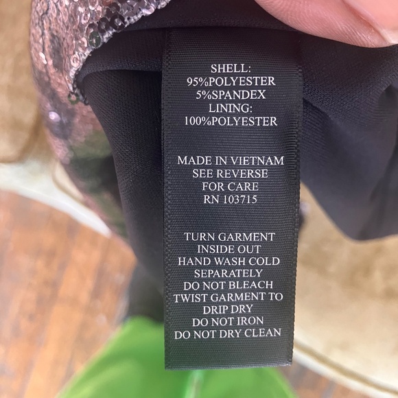 Nicole Miller cheetah print sequin dress - Picture 15 of 15